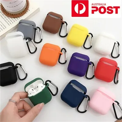 $4.98 • Buy Mini Soft Silicone Case For Apple Airpods Shockproof Cover Earphone Protector Oz