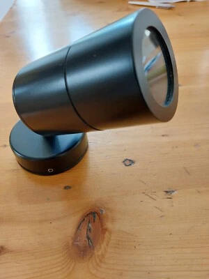 £12 • Buy Saxby Lighting Adjustable Angled Wall IP44 35W GU 10 - Satin Black