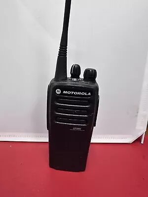 Motorola CP200d 16-Channel 2-Way UHF Radio AAH01QDC9JC2AN With Battery • $179