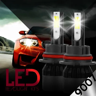 120W 12800lm 2Sides LED Headlight Kit 9007 HB5 Hi/low Beams HID 6000K Bulbs Pair • $19.25