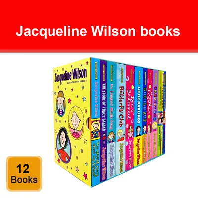 Jacqueline Wilson 12 Books Collection Box Set Pack Tracy Beaker Butterfly Club • £22.73