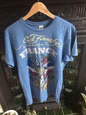 Ed Hardy By Christian Audigier France T Shirt Large • £9.99