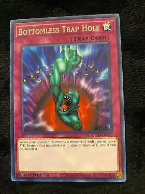 Bottomless Trap Hole MP GEIM 1st (#2) Genesis Impact Yugioh • $0.99