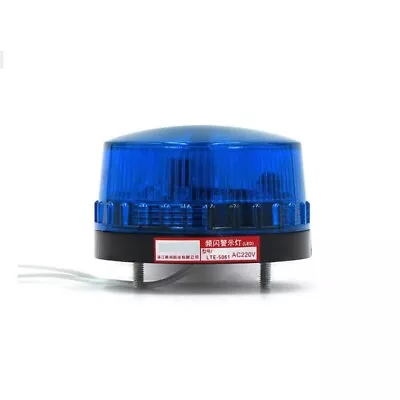 LTE-5061 Mini LED Strobe Warning Light Equipment Indicator Screw Base Four Color • $22.20