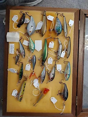 Vintage Fishing Lures Lot Majority Branded • $130