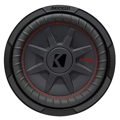 Kicker CWRT8 CompRT Series 8  2-Ohm Dual Voice Coil Shallow Subwoofer • $169.99