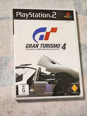 Gran Turismo 4 Complete With Manual Black Label PS2 PAL AUS Free Post • $20