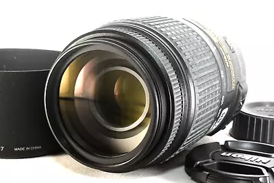 Nikon AF-S NIKKOR 55-300mm F/4.5-5.6G ED DX VR Lens W/covers Hood • $299