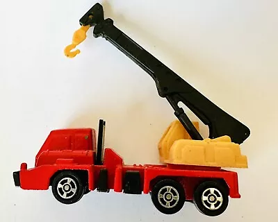 1/64 No. 1363-71 Crane Yellow And Red Vintage Super Wheel Vintage Toy 2.75” • $10