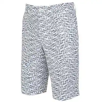 J Lindeberg Men's TIM Golf Shorts GMPA07922 A035 Waist 32  White NWT NEW • $59.99