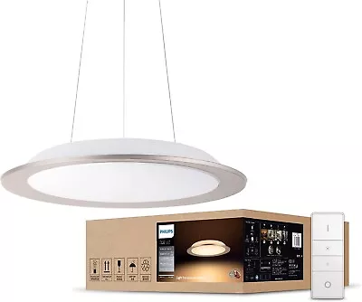 $369 • Buy Philips Hue White Ambiance Muscari Smart LED Pendant Light W/ Dimmer Switch