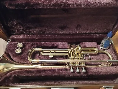 Yamaha Ytr 2320e Trumpet Used 1990s Good Condition See Description Vintage • £350