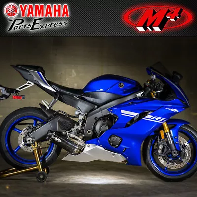 2006 - 2020 Yamaha Yzf-r6 Yzfr6 M4 Exhaust Full Ti System W/ Carbon X96 Muffler • $1519