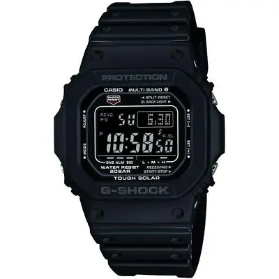 CASIO G-SHOCK Casio G-shock Tough Solar Radio Clock MULTIBAND 6 GW-M5610-1Br • $166.64