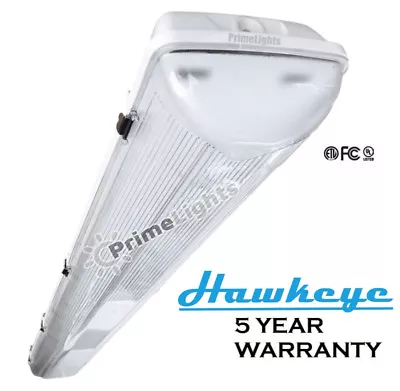 LED Vapor Tight Fluorescent Light Fixture 4' Two Lamp = T8 32 Watt Fluorescent • $89