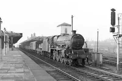 PHOTO British Railways Steam Loco Jubilee Colossus 45703 Wigan North Western1961 • £1.99