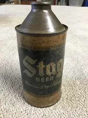 Vintage Stag Cone Top Beer Can Great Patina • $60