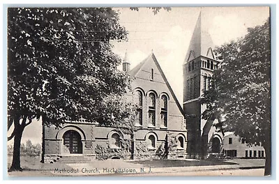 C1910 Methodist Church Hackettstown New Jersey NJ Antique Posted Postcard • $14.98