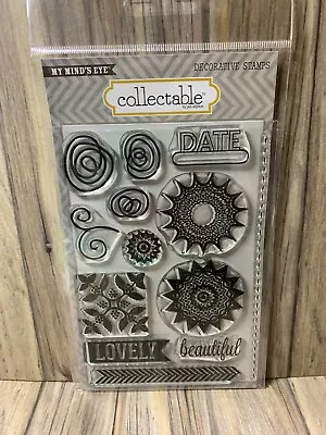 My Mind's Eye Collectable Decorative Stamps Scrapbooking And Crafting NEW • $5