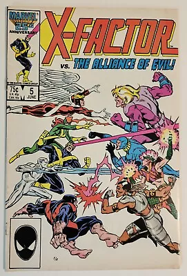 X-Factor #5 (1986 Marvel) VF 1st Cameo App Of Apocalypse • $8.09