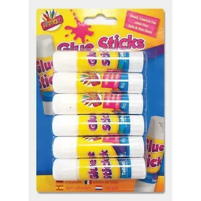 £2.99 • Buy Pack Of 6 Safe & Amp; Non Toxic 8ml Artbox Glue Sticks. Great For Arts And Cr...