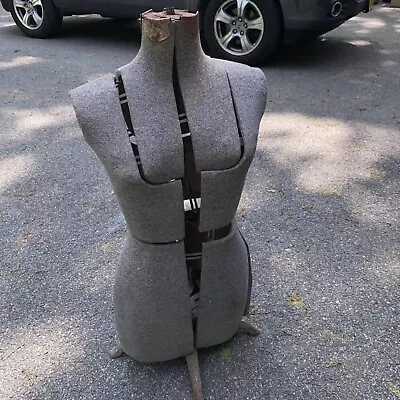 $100 • Buy Vintage Seamstress Adjustable Dress Form Mannequin & Stand
