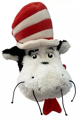 Dr Seuss Cat In The Hat Hand Puppet Plush Stuffed Animal 2001 Manhattan Toy • $10.50