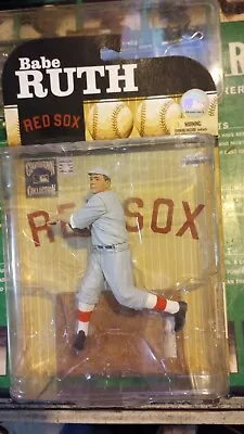 BABE RUTH 2009 MCFARLANE COOPERSTOWN COLLECTION RED SOX Free Ship • $39.99