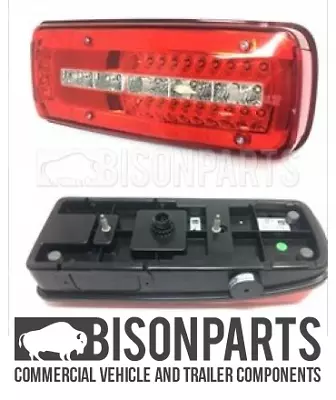 +fits Daf Lf45 Rear Led Lamp & Rev. Alarm Driver Side Rh Bp90-290 • $373.37