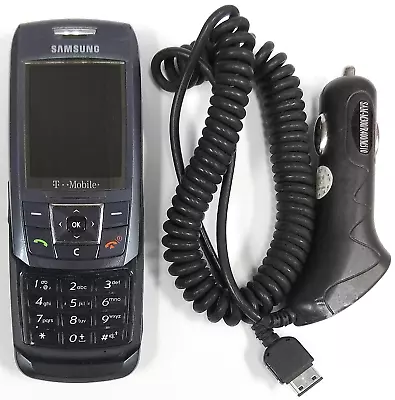 Samsung SGH-T429 - Blue And Black ( T-Mobile ) Rare Slider Phone - Bundled • $31.44