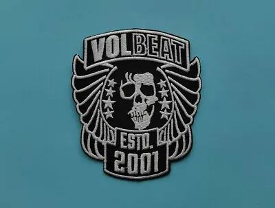 Rock Music Sew / Iron On Embroidered Patch:- Volbeat (a) • $5.47