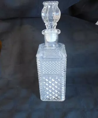 Anchor Hocking Wexford Square Decanter • $10.99