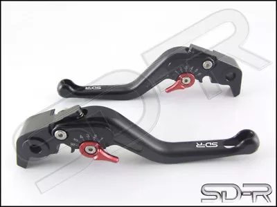 Kawasaki Z650RS 2022 - CNC Carbon Fiber Inlay Short SDR Levers Black • $139.90