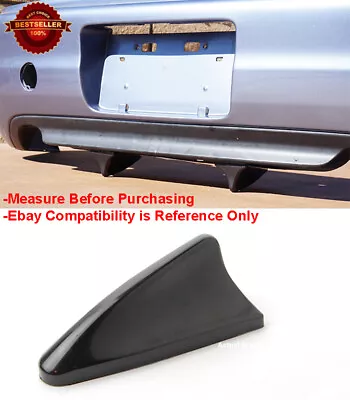 Universal Rear Bumper Black Shark Fin Wing Vortex Diffuser Generator For Subaru • $9.92