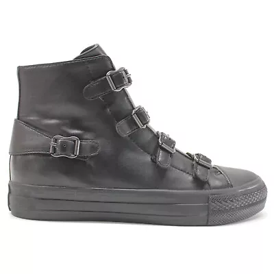 £105 • Buy Ash Womens Trainers Virgin Zip-Up Buckles Leather - 7 UK - 40 EU - 9 US - 26 CM