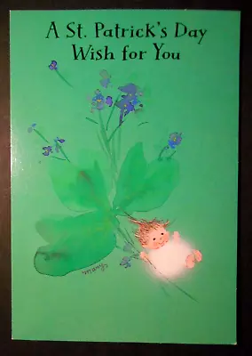 Vintage Greeting Card MARY HAMILTON MARY'S St Patrick's Day Hallmark UNUSED • $5.99
