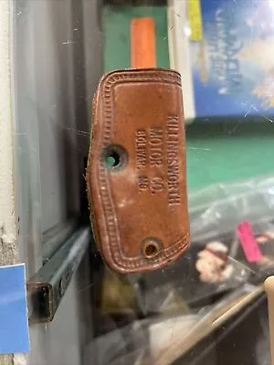 Vintage Leather Key Holder Buick.  No Buttons. AD • $15