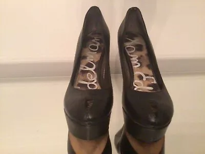 Sam Edelman Shoes Peep Toe High Heel Platform Shoe Uk3 • £20