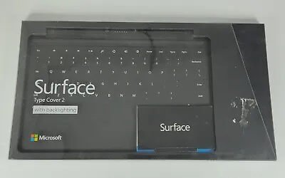 Microsoft Surface Keyboard W Backlight 1 2 & Pro 1 2 1561 RT Type Cover 2 Black • $60