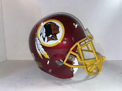 Busted Washington Redskins ￼full-size M Schutt Pro Air II Trophy Football Helmet • $125