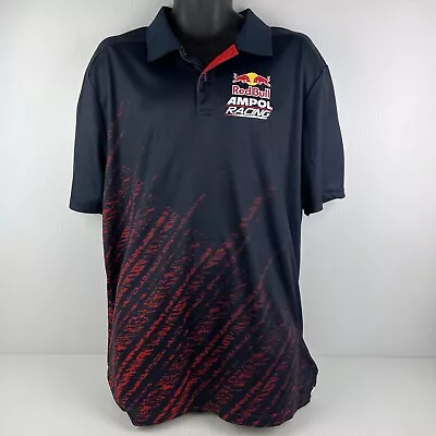 Red Bull Ampol Racing V8 Supercars Licensed Teams Supporter Polo Shirt Mens 2XL • $59.99