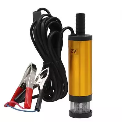 DC 12V Submersible Diesel Fuel Water Oil Transfer Pump 8GPM Mini Portable φ38mm • $12.99