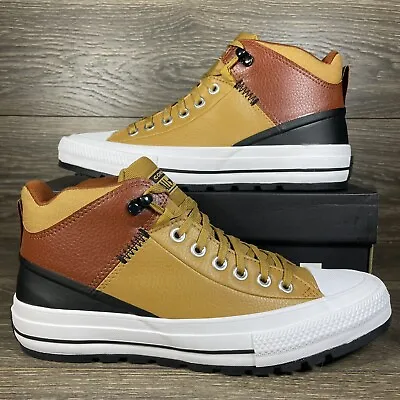 Converse Men's Chuck Taylor All Star Street Boot High Wheat Sneakers Shoes New • $79.95