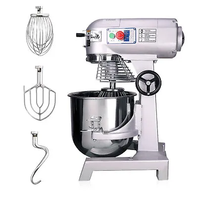 1.5HP Commercial Bakery Mixer 30Qt 3-Speed Stand Bakery Mixer Pizza Bread Flour • $989.99