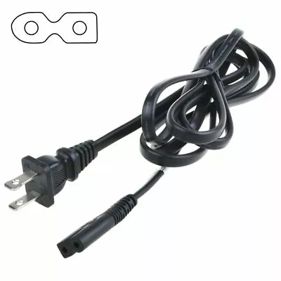 6ft/1.8m 2-Prong Polarized AC Power Cord Cable Lead For Vizio E241I-A1 M651D-A2R • $8.85