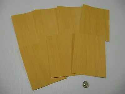 1 Lot Of 7pcs Brazilian Satin ( Boxwood Substitute ) Raw Veneer Shorts Lot #92 • $15.49