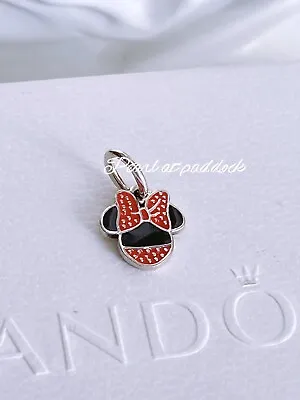 Authentic Pandora Minnie Mouse Icon Dangle Disney  Charm With Gift Box • $29.99