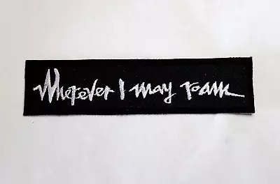 Metallica Patch Iron/Sew On  Wherever I May Roam  Embroidered Megadeth Slayer • $6.52