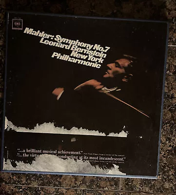   Mahler: Symphony No. 7 Leonard Bernstein N.Y. Philharmonic Columbia M2L 739 LP • $14.99