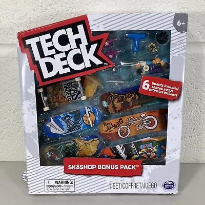 Tech Deck Sk8shop Bonus Pack - 6 Boards - Glifburg Rabelo Penny Pham Oliveira • $28.45